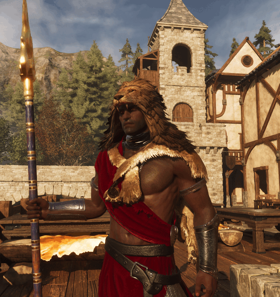 Adeyemi Abara / 'Abara the Horrible' — Kushite character on Ash & Blood RP