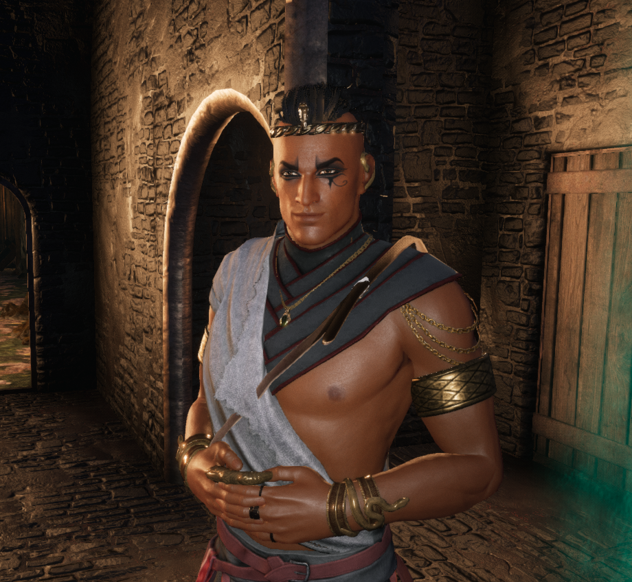 Ra-Asim — Stygian character on Ash & Blood RP