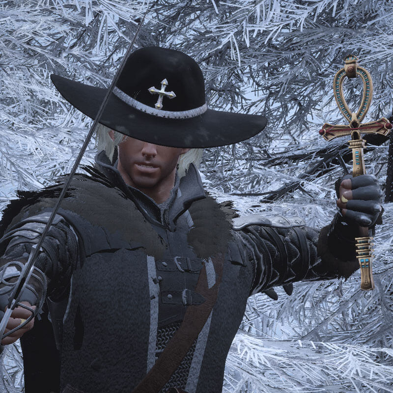 Character portrait from Ash & Blood — Conan Exiles heavy roleplay